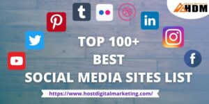 Top Social Media Sites List