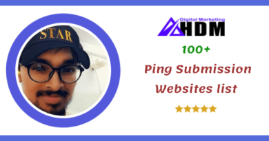 100 ping submission sites list
