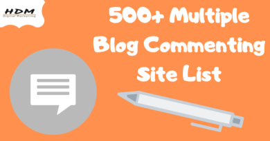 500 Multiple Blog Commenting Site List