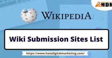 Wikipedia submission sites list 2022