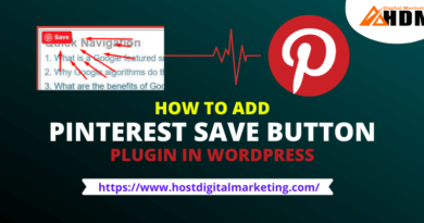 How to Add Pinterest Save Button in Wordpress Image banner