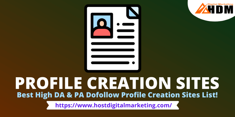 profile creation sites 2022