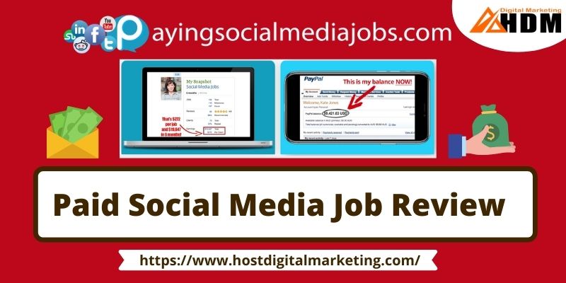 paid social media jobs review