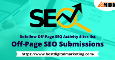 Dofollow Off-Page SEO Submissions Websites List