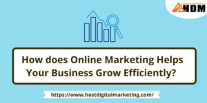 How does Online Marketing Helps Your Business Grow Efficiently