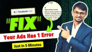 How to Fix Facebook Ads Ad Set Errors in 5 Minutes