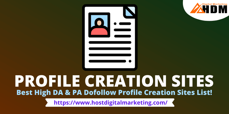 Dofollow Profile Creation Sites List
