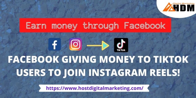 Facebook giving money to TikTok users to join Instagram Reels!