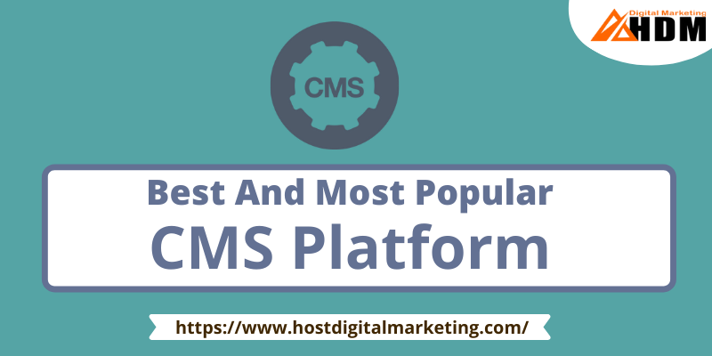 Best And Most Popular CMS Platform